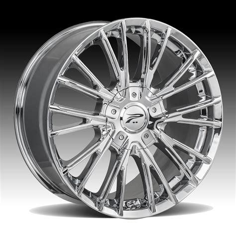 Platinum 437C Genesis Chrome Custom Wheels Rims - Platinum Custom ...