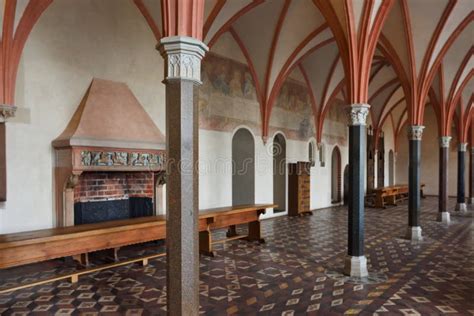 Interior of Teutonic Order Castle Editorial Stock Photo - Image of ...