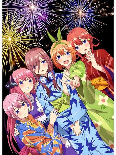 "Quintessential Quintuplets - The Quintuplets" Poster by Lawliet1568 ...