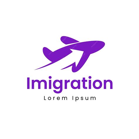 Premium Vector | Migration based logo concept