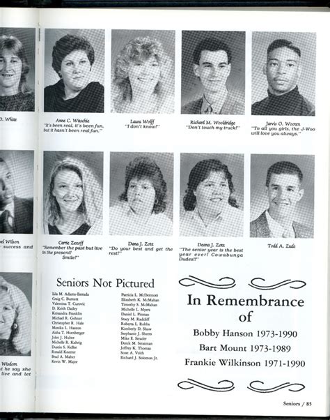 1991 Edwardsville High School Yearbook – Madison Historical