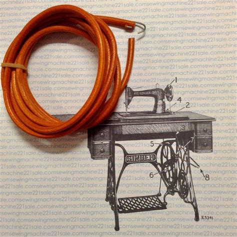 singer sewing machine treadle belt & maintance kit Buy it now for 17.95 ...