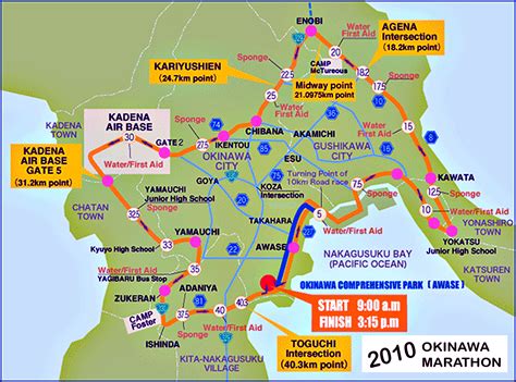 2010 Okinawa Marathon - Island Route