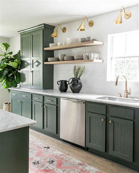 What Color Countertops With Green Cabinets: 7 Stunning Options To Boost ...