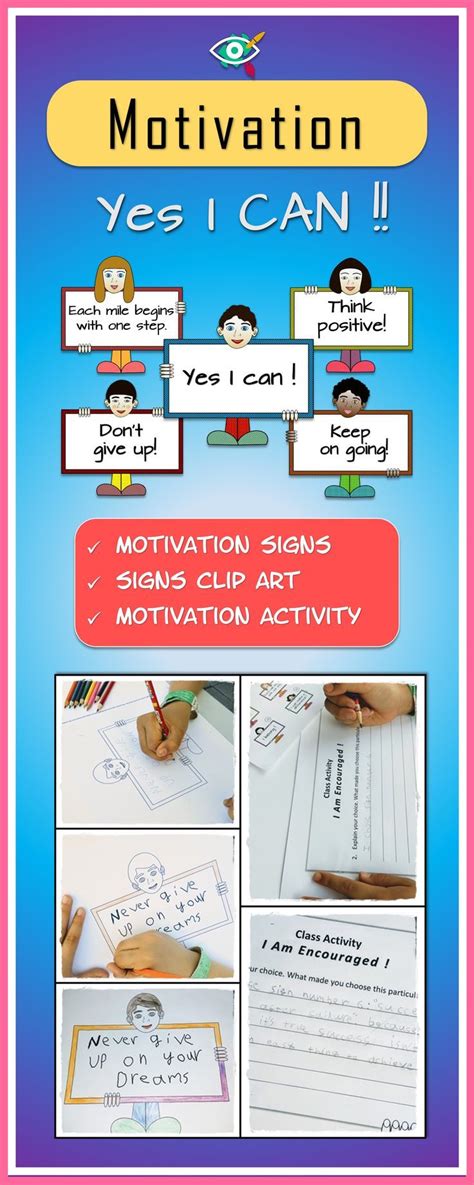 Growth Mindset Motivational Activity, Decor, and Clipart Bundle ...