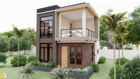 Small 2-Storey House Design 6.0m x 7.0m With 3 Bedrooms - Engineering ...