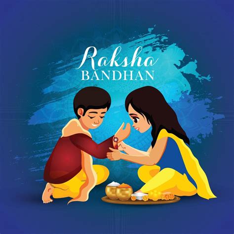 Happy Raksha Bandhan Vector Art, Icons, and Graphics for Free Download