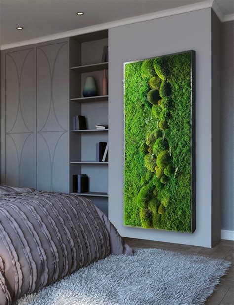 Moss Wall Art. Preserved Moss Decor. Plant Wall. Moss Art. - Etsy