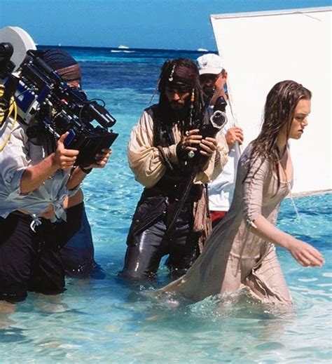 Behind the scenes of Pirates and the Caribbean The Curse of the Black ...