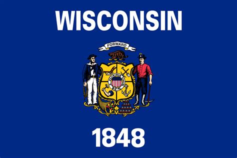 Wisconsin State Flag Colors – HTML HEX, RGB, HSL, CMYK, HWB and NCOL ...