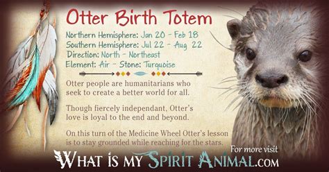 Otter Totem | Native American Zodiac Signs & Birth Signs | Native ...