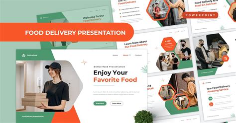 Food Delivery Powerpoint Template, Presentation Templates - Envato Elements