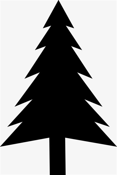 Christmas Tree Clip Art Black And White Free ~ Christmas Tree Clip ...