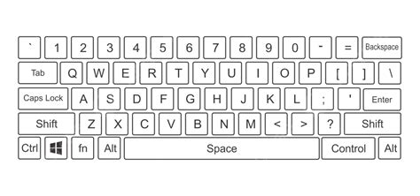 Keyboard Komputer Transparan, Keyboard Komputer Hitam Dan Putih, Desain ...