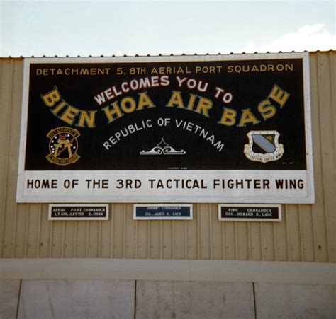 Snapshots from the Vietnam War: Bien Hoa Air Base