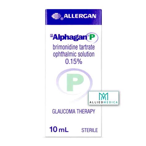 ALPHAGAN® P 0.15% EYE DROP - Allied Medica