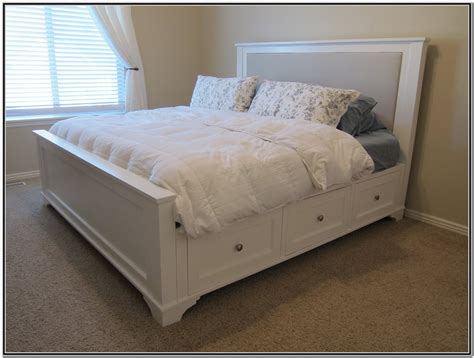 King Size Platform Bed Frame Diy - Bedroom : Home Decorating Ideas # ...