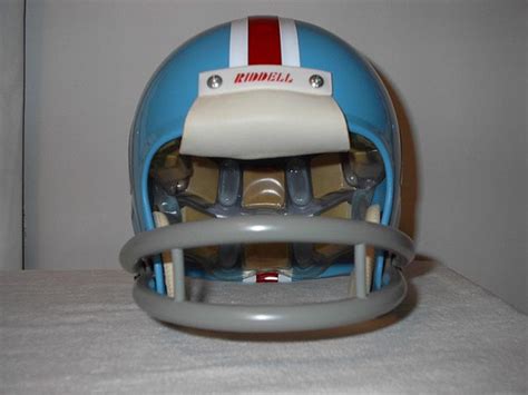 Throwback Houston Oilers Helmet