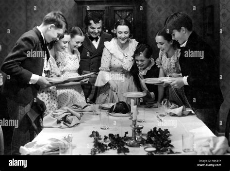 A CHRISTMAS CAROL, (ctr) Gene Lockhart, Kathleen Lockhart, Terry ...