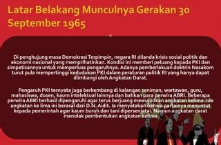 gerakan 30 september 1965 PKI | PPT