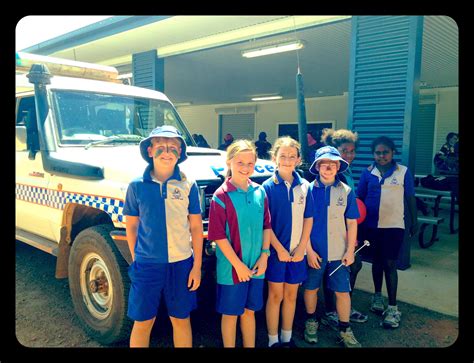 Weipa Police on display at school careers day - Far North