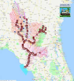 Suwannee River Basin Map | WWALS Watershed Coalition (Suwannee ...