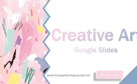 Creative Art Powerpoint Templates - Arts, Google Slides Backgrounds