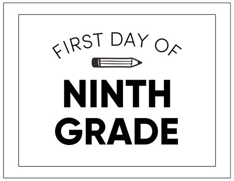 Printable First Day of School Signs | Paper Trail Design