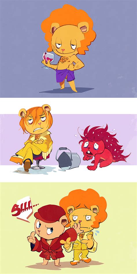 Collected Disco Bear by hakkasm on DeviantArt | Happy tree friends ...