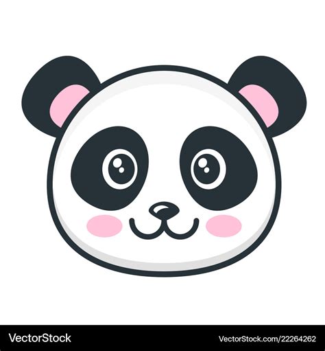 Trend Populer 24+ Cartoon Panda Face Drawing