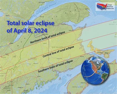 Solar eclipse 2024 path of totality interactive map