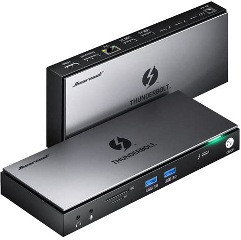 Buy Hiearcool Thunderbolt 4 Docking Station,4K Quadruple Displays ...