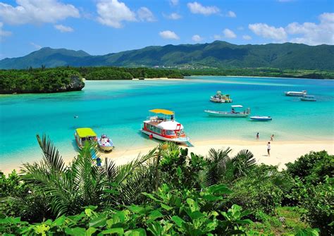 Things to do in Okinawa include visiting four beautiful islands