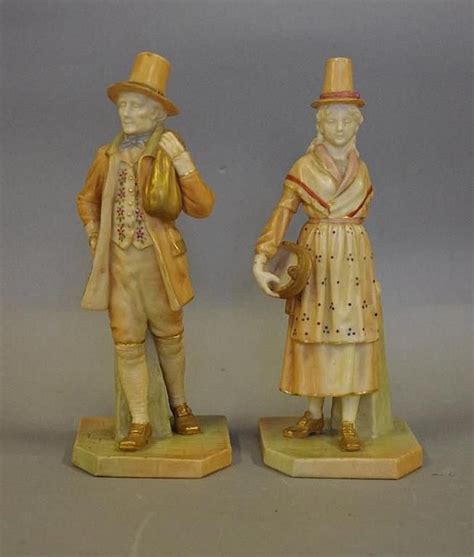 Royal Worcester Welsh Figurines, 1910 - Royal Worcester - Ceramics