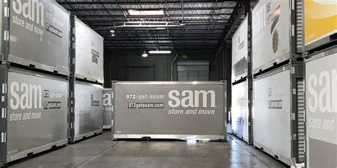 Commercial Portable Storage | SAM Store and Move