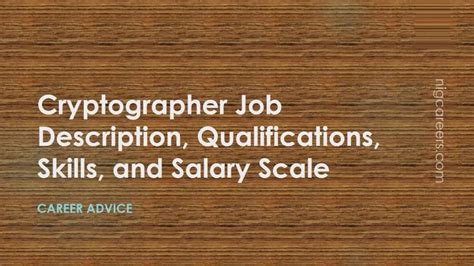 Cryptographer Job Description, Skills, and Salary