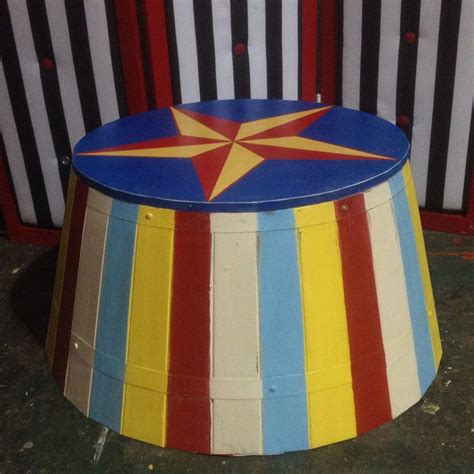 FOR SALE Single Star Circus Podium | Circus props, Vintage halloween ...