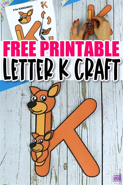 Letter K Crafts For Preschoolers - Printable Form, Templates and Letter