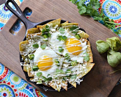 Easy Chilaquiles With Eggs - Home Alqu