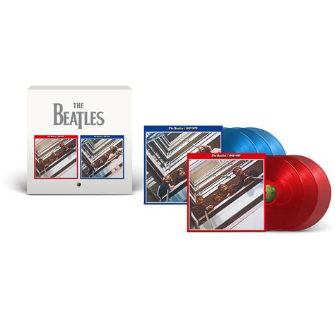 'The Beatles 1962-1966 ' Red Album and 'The Beatles 1967-1970 ' Blue ...