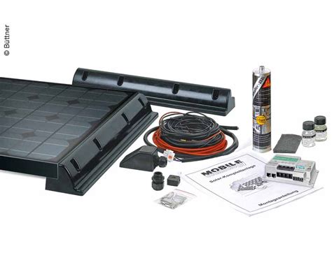 Solar system caravan, complete systems from the MT series "Black Line ...