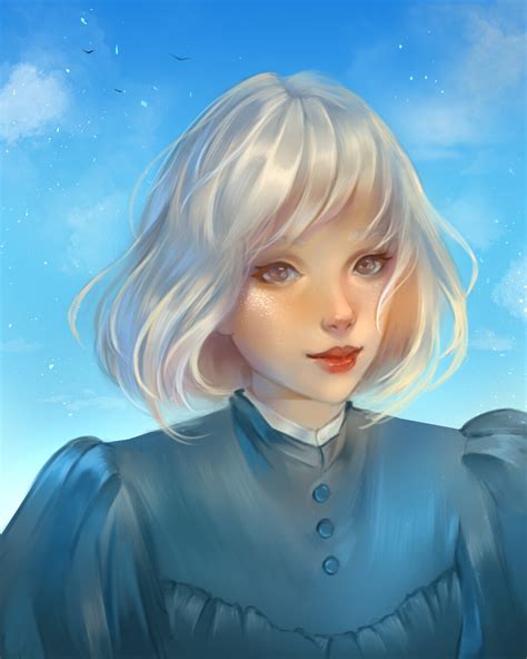 ArtStation - Sophie Fanart Doodle - Howl's Moving Castle