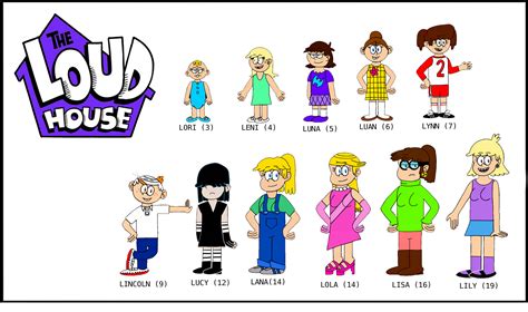 The Loud House Age Swap AU by murphase2 on DeviantArt