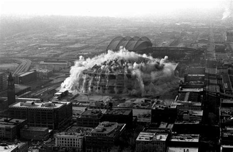 Seattle History: Kingdome demolition