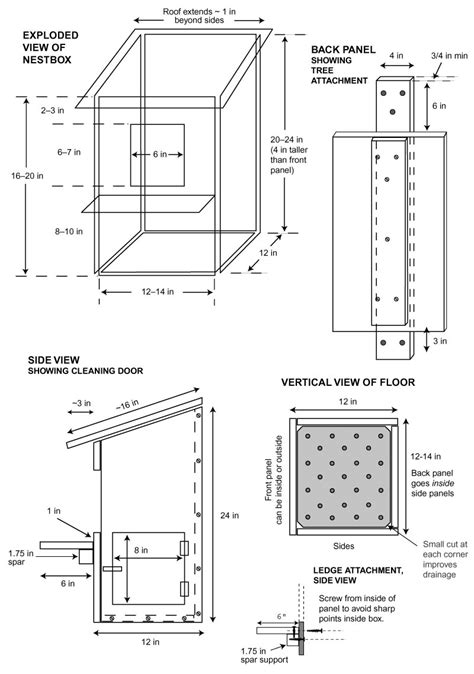 Plans For A Bird Box