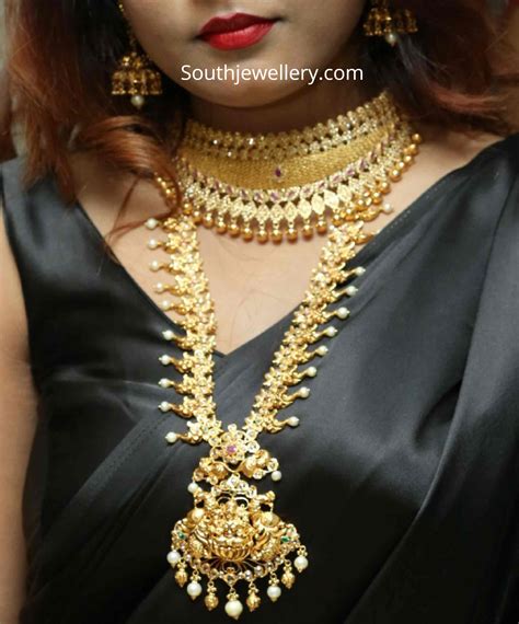 Antique Gold Jewellery Collection by Tanishq - Indian Jewellery Designs