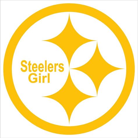 Pittsburgh Steelers/ Steelers Girl Vinyl Decal Car Window | Etsy