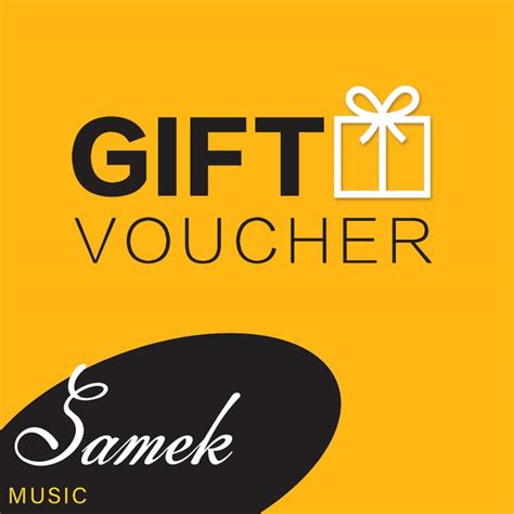 Gift Cards – Samek Music