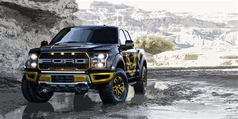 Ford Maverick Raptor Rendered As Beefy Off-Road Pickup