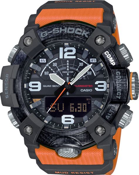 Casio G-Shock Mudmaster Watch GG-B100-1A9ER Orange | Alltricks.com